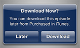 iTunes Store реализовал возможность отложенной загрузки контента