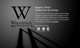 Wikipedia протестует против антипиратского законопроекта SOPA