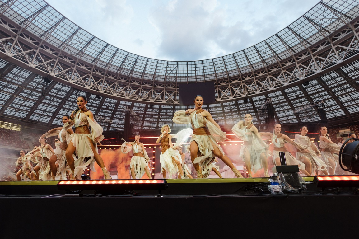 Полина Гагарина собрала 60 тысяч зрителей на концерте в «Лужниках»