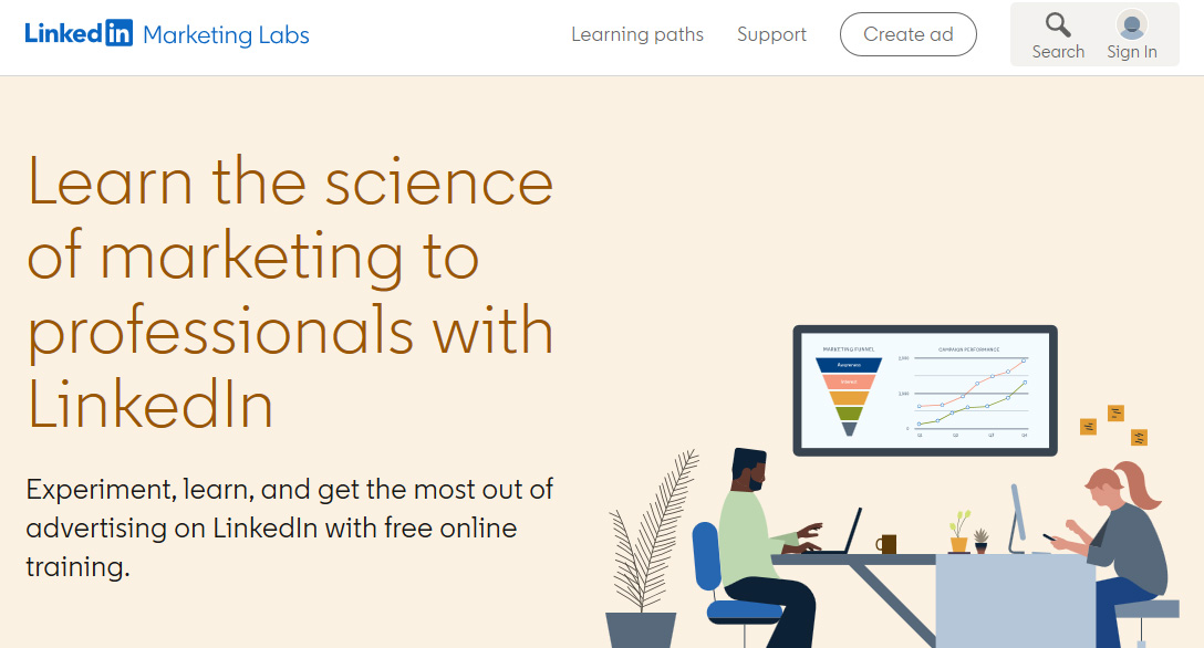 LinkedIn запустил бесплатные онлайн-курсы для маркетологов&nbsp;&mdash; LinkedIn Marketing Labs